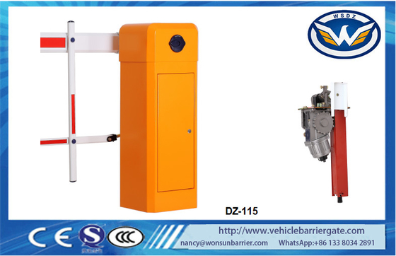 5 میلیون Life Vehicle Barrier Gate RS485 Interface Safety Boom Barrier with Cooling Fan