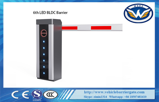 LED Light Housing Automatic Barrier Gate DC24V موتور بدون برس 6th موتور BLDC