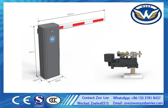 DC 24V Economic Boom Smart Barrier Gate با سرعت تنظیم شده 2.5s-6s DZ-2212