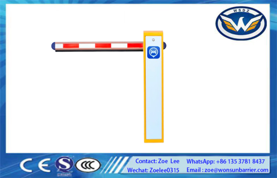 DC24V Voltage Automatic Barrier Gate Speed 1.5s-6s Adjustable for Car Space