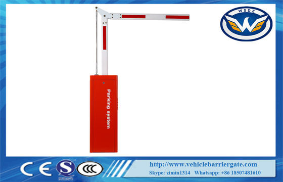 Heavy Duty No Maintenance Driveway Barrier Gates 4.5M 90 Degree Folding Arm